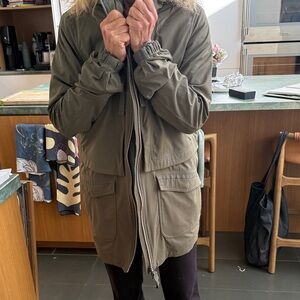 olive green lulu lemon jacket